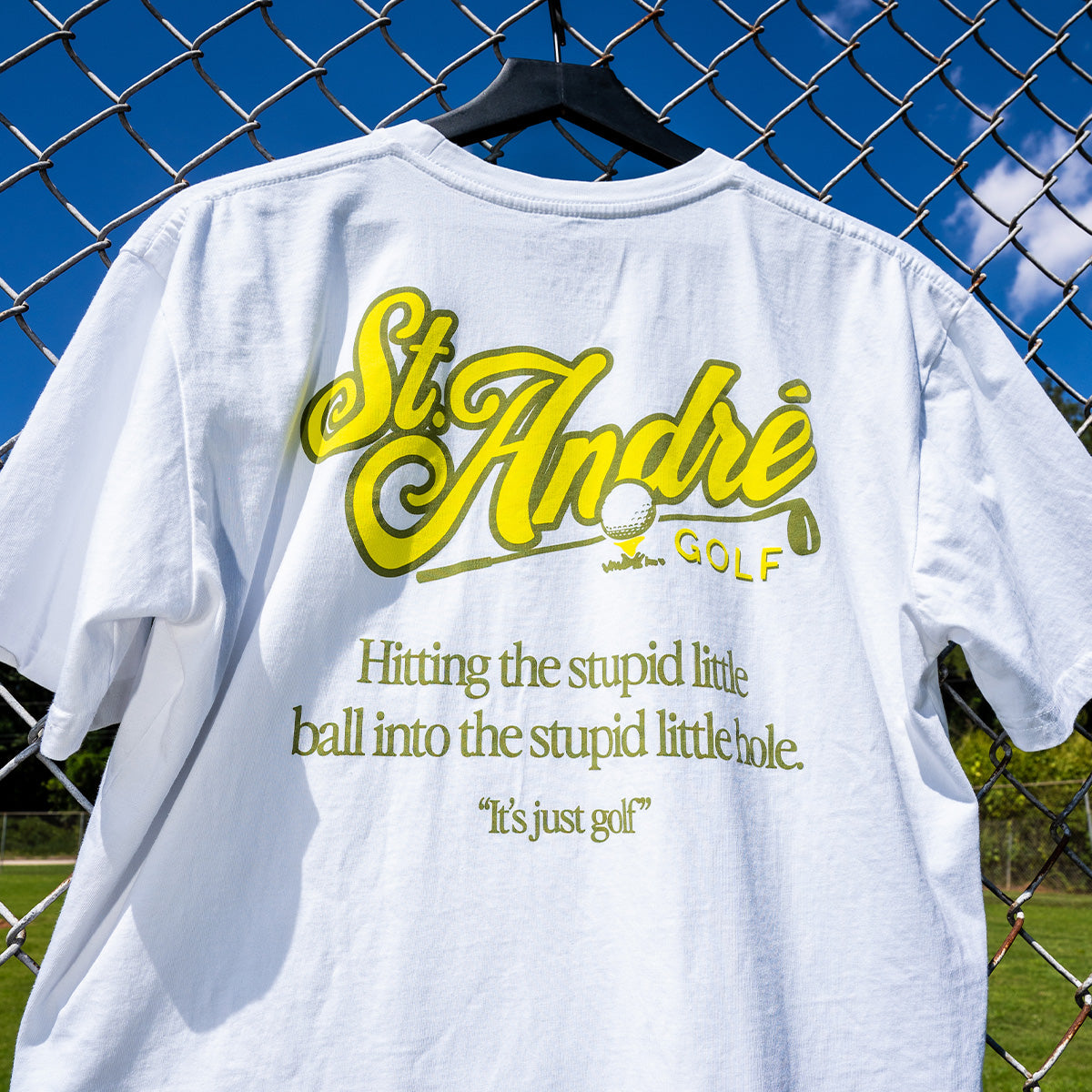It's Just Golf T-Shirt - White