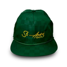 Signature St Andre Golf checkered green hat